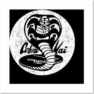 Cobra Kai White Circle Posters and Art